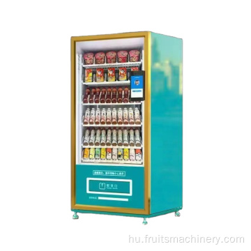 Közepes méretű ital- és snack-hideg típusú automata